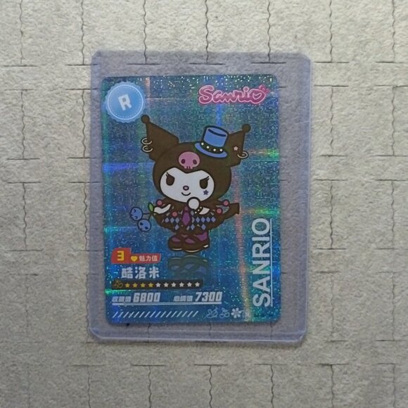 Sanrio Kuromi Wave 6 Booser Set - 13 Piece With Top Load Sleeve - Picture 4 of 16